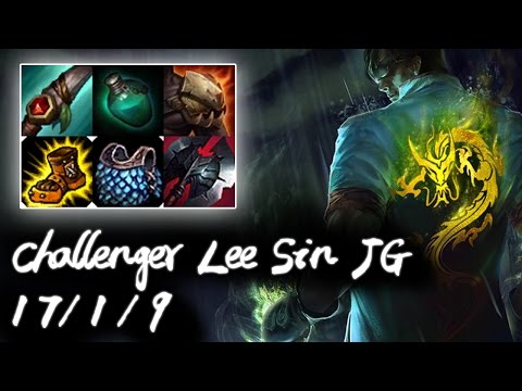 Challenger Lee Sin Jungle vs Graves | Korea High Elo Replays