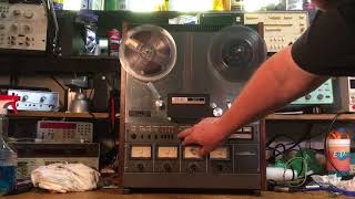 Video thumbnail for Teac / Tascam 40-4  4 Channel / Track Reel Recorder Serviced by afunktube