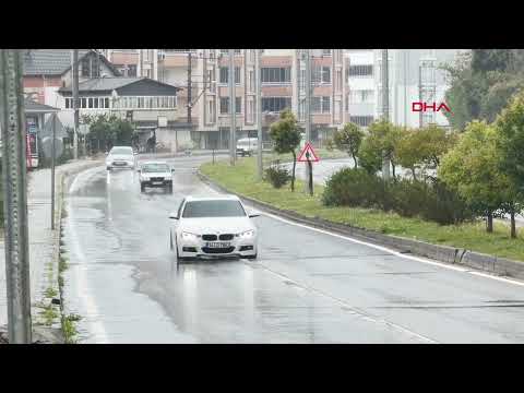 Bartın’ı Sağanak Vurdu! Yollar ve Evlerin Bodrumları Su Bastı