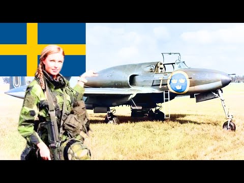 The Saab 21R: Sweden’s First Jet Fighter-Bomber