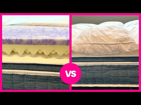 WhatsBedding 5 Inch Memory Foam Mattress Topper Queen Size, Supportive Fluffy Shredded Memory Foam Filled Pillow Top, Extra Soft Bed Topper for Back Pain Relief, 60x80x5 Inch video review thumbnail