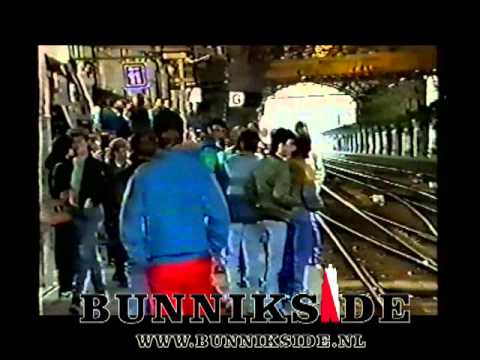 FC Utrecht supporters niet welkom in Den haag 15-3-1987