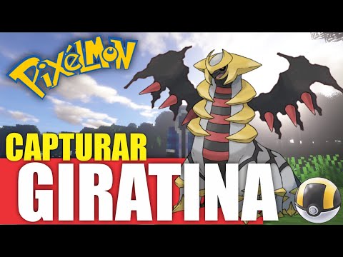 Como CAPTURAR Lendario GIRATINA Pixelmon - Altar Timespace + Habilidades Pokemon