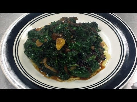 How to make Sautéed Spinach and Onions (part 4 of 7) #spinach