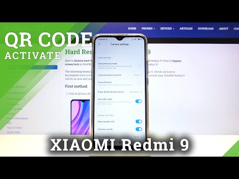 XIAOMI Redmi 9 and QR Scanner - How to Allow Camera to Scan QR Codes