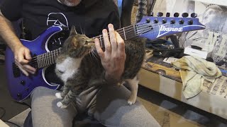 Video thumbnail for Ibanez RGA42FM with stock Quantum pickups by thibderob