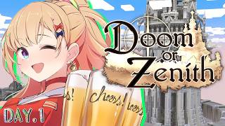 アキ・ローゼンタール - 【 #DoZ 】ドズル社さんマイクラMMOで冒険が今日はじまる！『Doom or Zenith』DAY1【ホロライブ/アキロゼ】