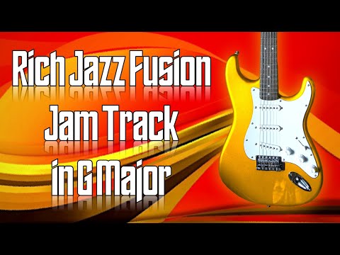 Rich Jazz Fusion Jam Track in G Major 🎸 Guitar Backing Track