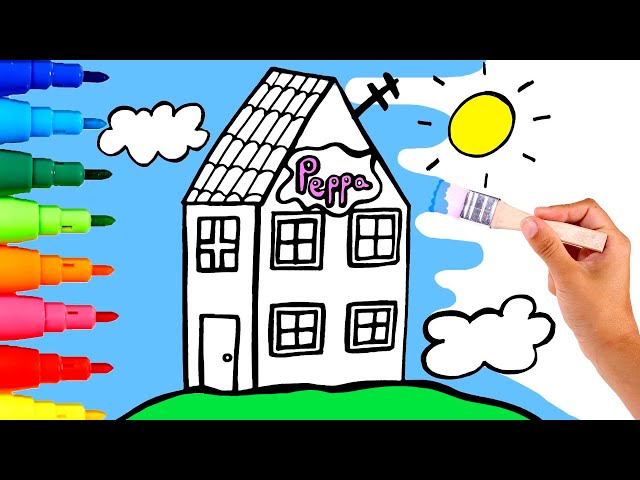 Vídeo relacionado con Peppa Pig. Cuaderno de actividades - Imagina y dibuja con Peppa: ¡Dibuja, garabatea y colorea con Peppa! (Altea)