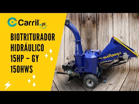 Biotriturador Hidráulico 15HP – GY 150HWS