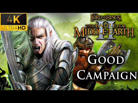 Lord of the Rings: Battle for Middle-earth II | Good Campaign l Full Walkthrough (4K HD)