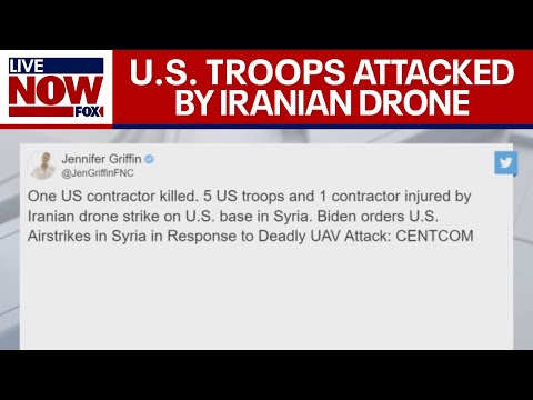 Syria drone strike: 1 US contractor dead, 5 US service members hurt in attack | LiveNOW from FOX