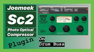 Video thumbnail for ✅Joemeek SC2 Photo Optical Compressor on DRUM BUSS (Avid JOMEEK Plug-in Bundle) by Produccions F 2 F