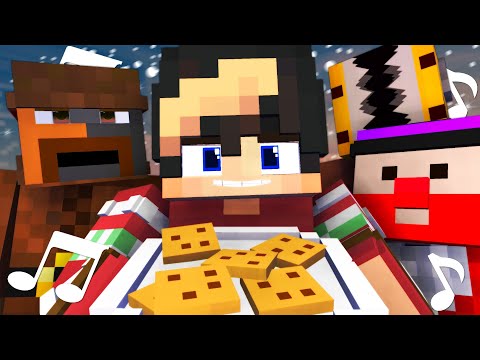"OH SANTA" - Minecraft Music Video [Veggietales Parody] ♫