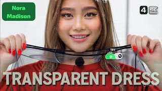 Download lagu Sheer transparent Mesh Lingerie & Bikini Try-On Haul | Transparent Dresses & Fishnet Looks 4K mp3
