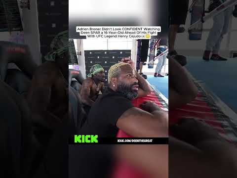 Adrien Broner Wasn’t CONFIDENT in Deen During His Friendly Spar 👀😳#adrienbroner #deenthegreat