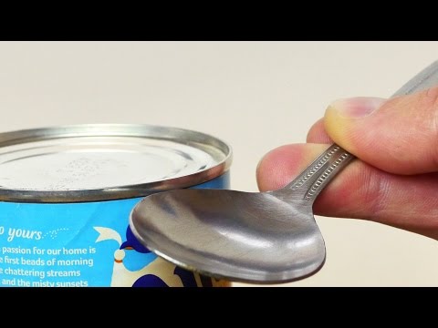 How to Open a Can Without a Can Opener