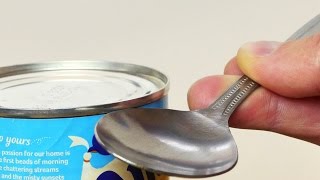 How to Open a Can in an Emergency - Life Hack