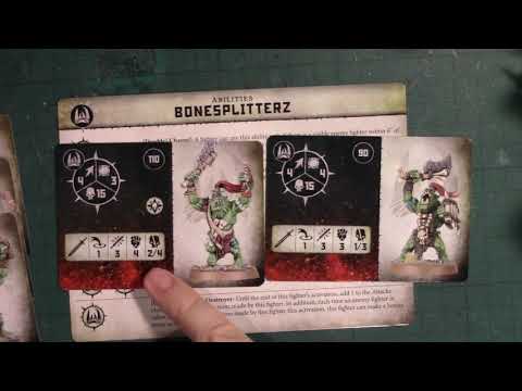 Warcry Bonesplitterz Cards