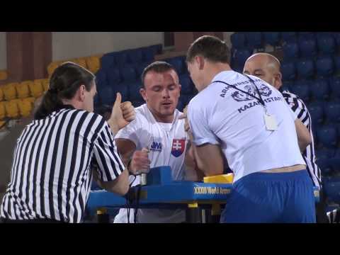 World Armwrestling Championship 2011 - Jagnesak vs Getalo Final (Left Hand)