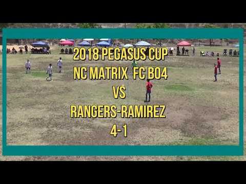 2018 Pegasus Cup NC Matrix FC B04 vs Rangers-Ramirez