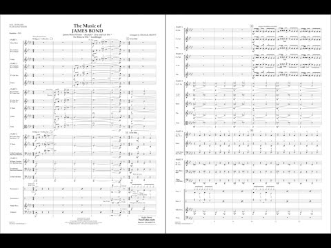 The Music of James Bond arranged by Michael Brown
