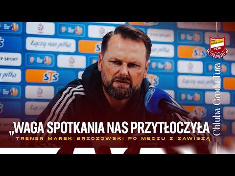 Trener Marek Brzozowski po meczu z Zawiszą Bydgoszcz (04.03.2026)