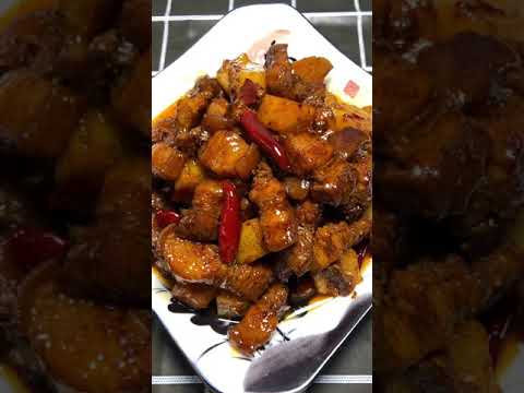 土豆炖红烧肉