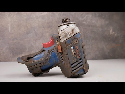 Impact Driver Restoration Bosch GDR12-Li refurbishment and repair