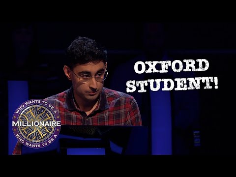 Oxford Student Tries His Luck | Who Wants To Be A Millionaire