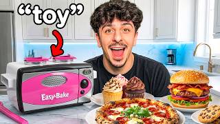 I Ate ONLY Easy Bake Oven Foods For An ENTIRE Day!