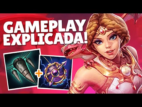 ELA É TOP 5! SMITE DISCORDIA MID