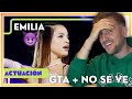 *Reacción* EMILIA – GTA + No se ve | En directo en LOS40 Music Awards Santander 2023