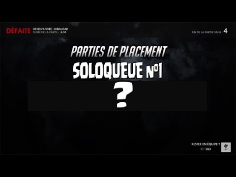 Mon premier match de placement en soloqueue sur overwatch l Overwatch placement ranked soloqueue #1