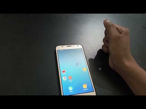 How to on high contrast fonts Samsung Galaxy j7 NXT