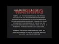 FBI Warning Black Screen 90s