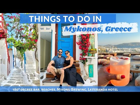Mykonos Greece Summer 2022 Travel Vlog