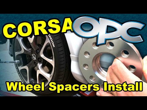 Installing Wheel Spacers (Hubcentric) - Opel Corsa OPC / Vauxhall VXR