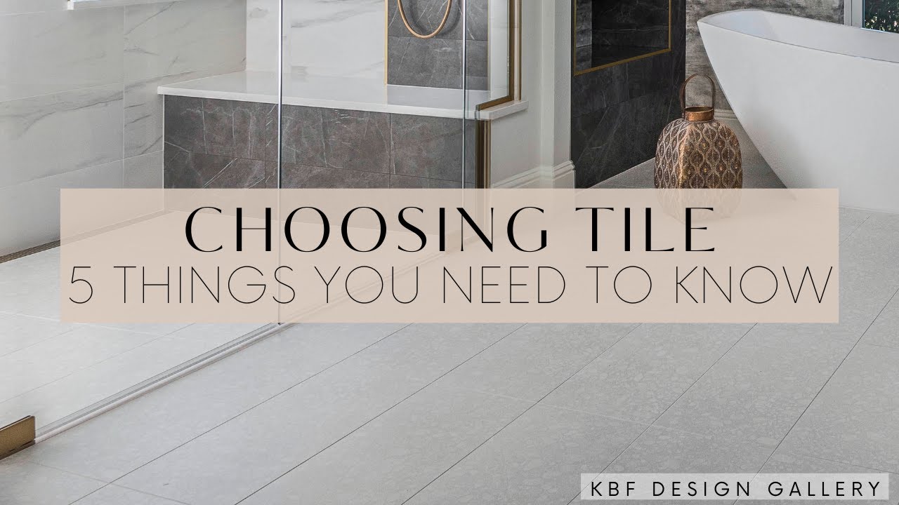 How to Choose the Best Tile for Your Home