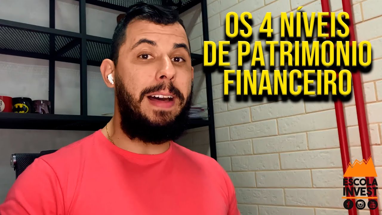 🎓📖💲Independência Financeira - Os 4 Níveis de Patrimônio Financeiro