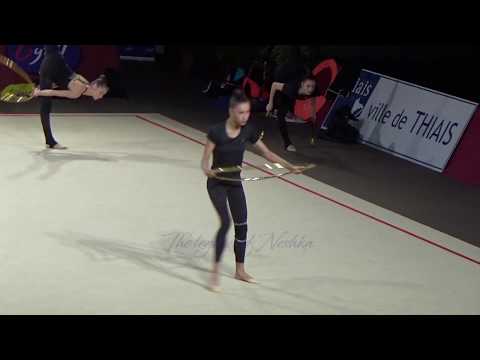 Yeva MELESHCHUK (UKR) hoop - 2019 Thiais trainings
