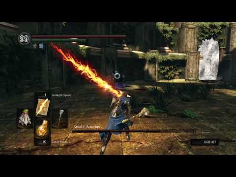 Dark Souls 1 Artorias fight (honorable)