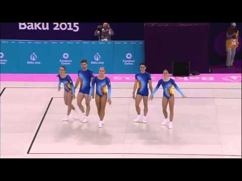 JJEE Baku - Aeróbic - F - Group Spain