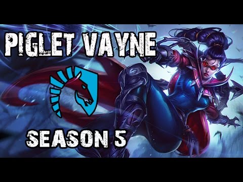 Piglet Vayne vs Sivir ADC Ranked Challenger NA