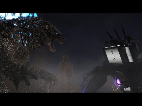 [SFM] Godzilla vs Titan Tv Man