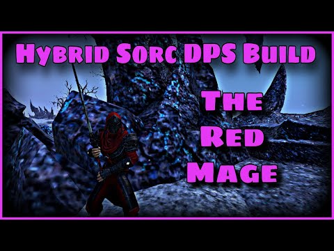ESO Hybrid Sorcerer DPS Build Guide PVE [The Red Mage]