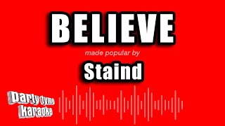 Staind - Believe (Karaoke Version)