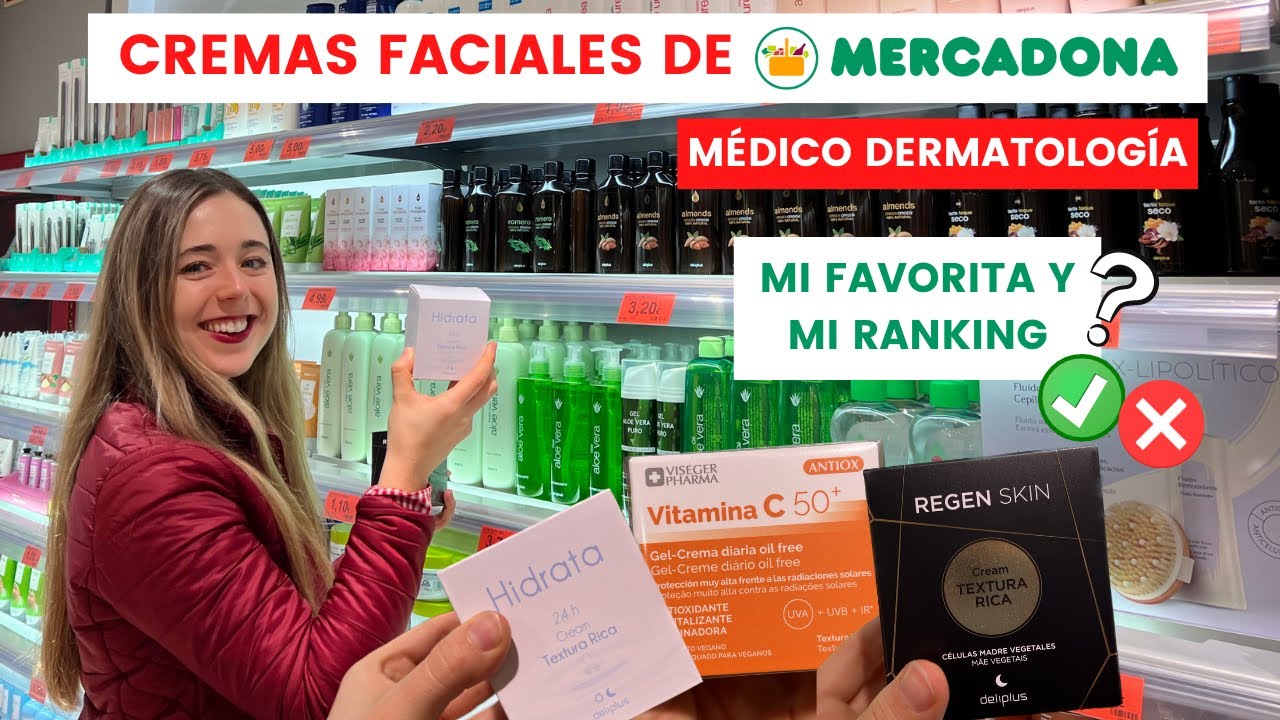 Watch DERMATÓLOGA MIR ANALIZA CREMAS FACIALES DE MERCADONA VITAMINA C, REGEN SKIN, HIDRATA¡Y UNA SORPRESA! Now DERMATÓLOGA MIR ANALIZA CREMAS FACIALES DE MERCADONA VITAMINA C, REGEN SKIN, HIDRATA¡Y UNA SORPRESA!