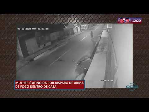 Mulher eÌ atingida por disparo de arma de fogo dentro de casa (26 05 20)