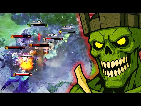 UNSTOPPABLE Raid Boss Undying Build in 7.39c Dota 2